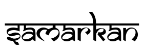 Samarkan Font Image