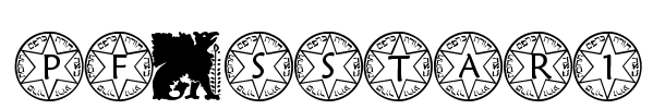 pf_sstar1 Font Image
