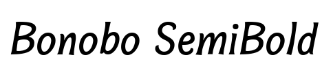 Bonobo SemiBold