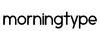 morningtype Font Image