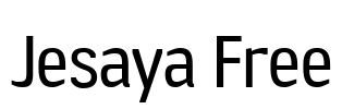 Jesaya Free Font Image