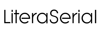 LiteraSerial Font Image
