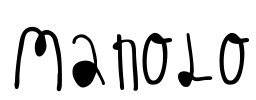 MANOLO Font Image