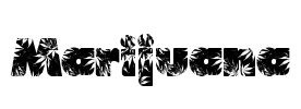 Marijuana Font Image