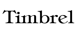 Timbrel Font Image