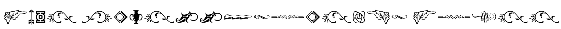 Type Embellishments Three Font Image