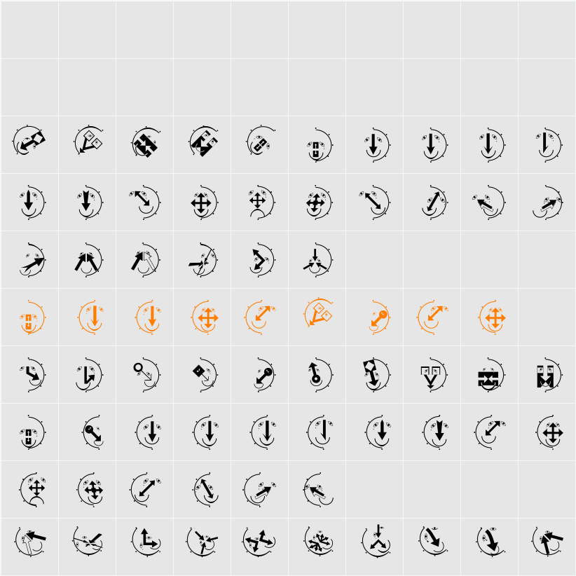 Decreations Character Map