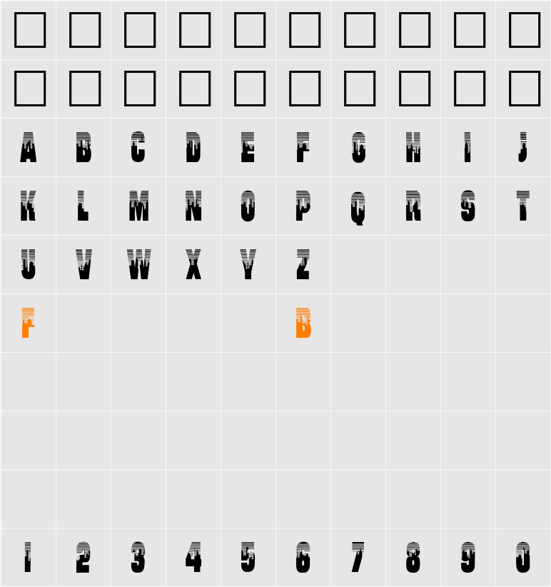 WillHarris Character Map