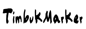 TimbukMarker Font Image