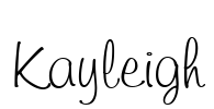 Kayleigh Font Image