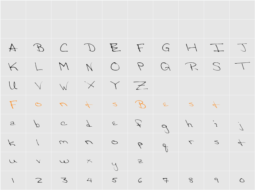 Victorias-Secre Character Map