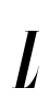 L Font Image
