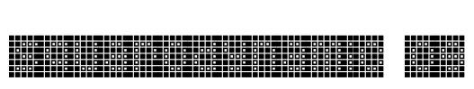 Squarodynamic 09 Font Image