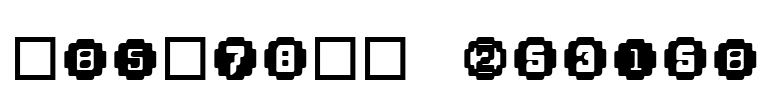XRough29 Becker Font Image