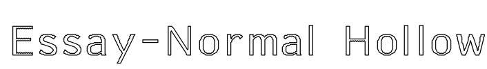 Essay-Normal Hollow