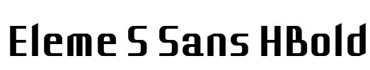 Eleme S Sans HBold