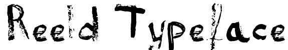 Reeld Typeface Font Image