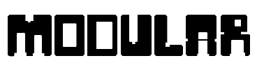 MODULAR Font Image
