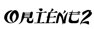 Orient2 Font Image