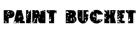 Paint bucket Font Image