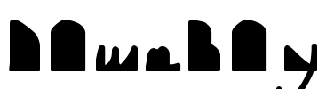 DownBoy Font Image