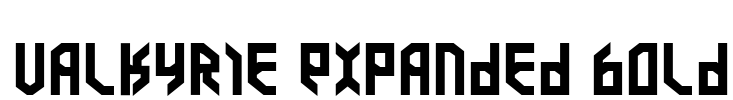 Valkyrie Expanded Bold