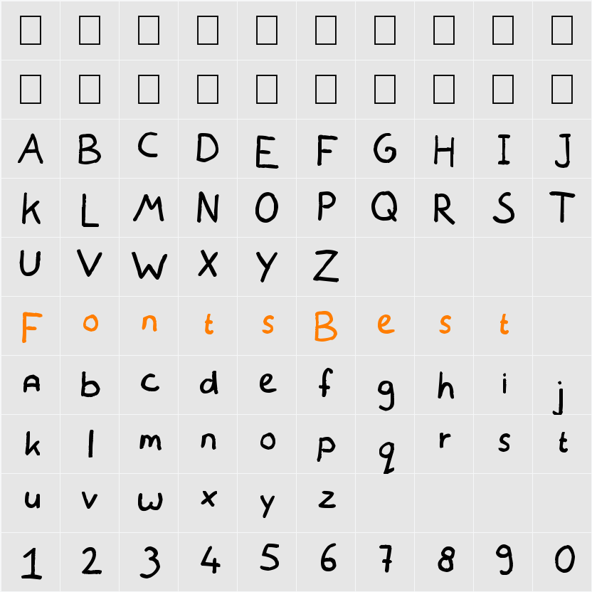 White Bear Lake Character Map