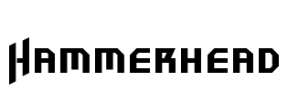 Hammerhead Font Image