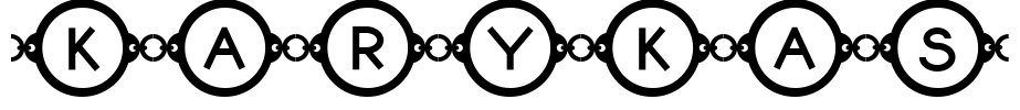 Karykas Font Image