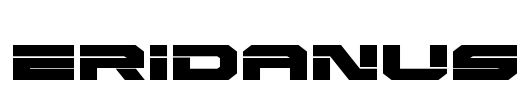 Eridanus Font Image