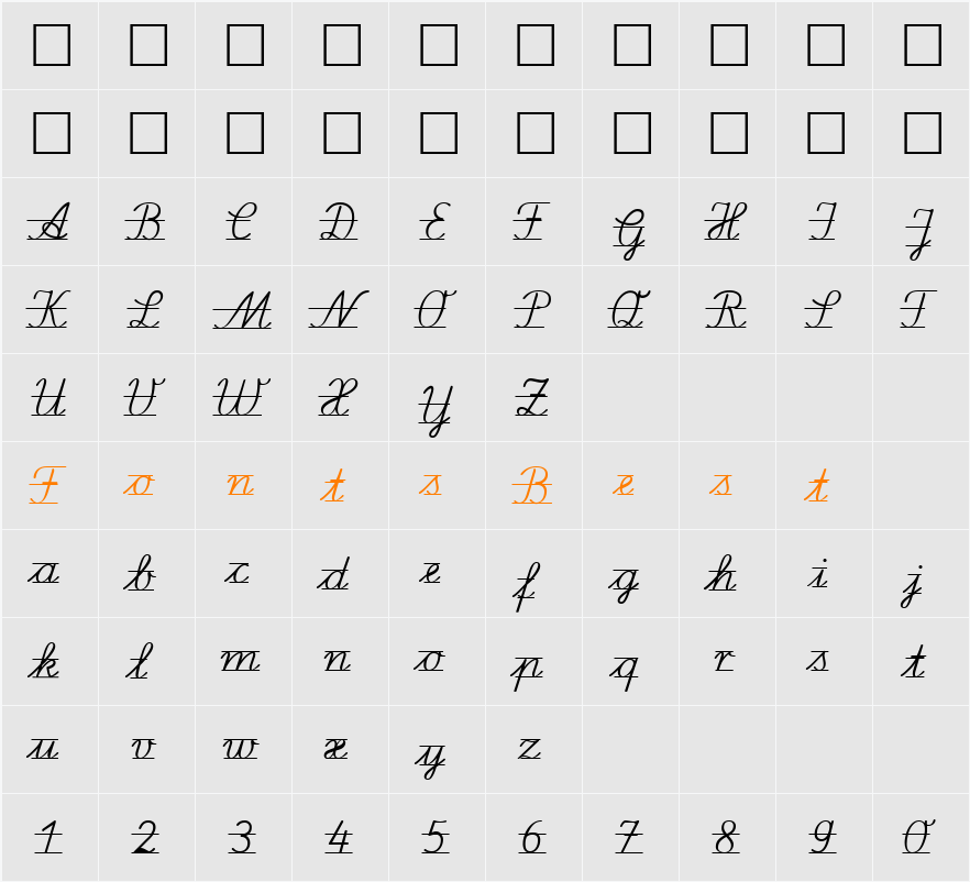 LA El 2 Character Map