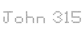 John 315 Font Image