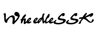 WheedleSSK Font Image