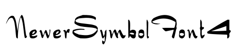 NewerSymbolFont4