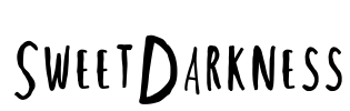 SweetDarkness Font Image