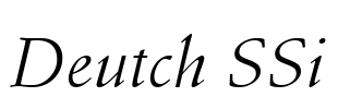 Deutch SSi