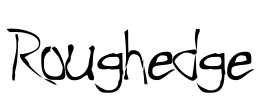 Roughedge Font Image