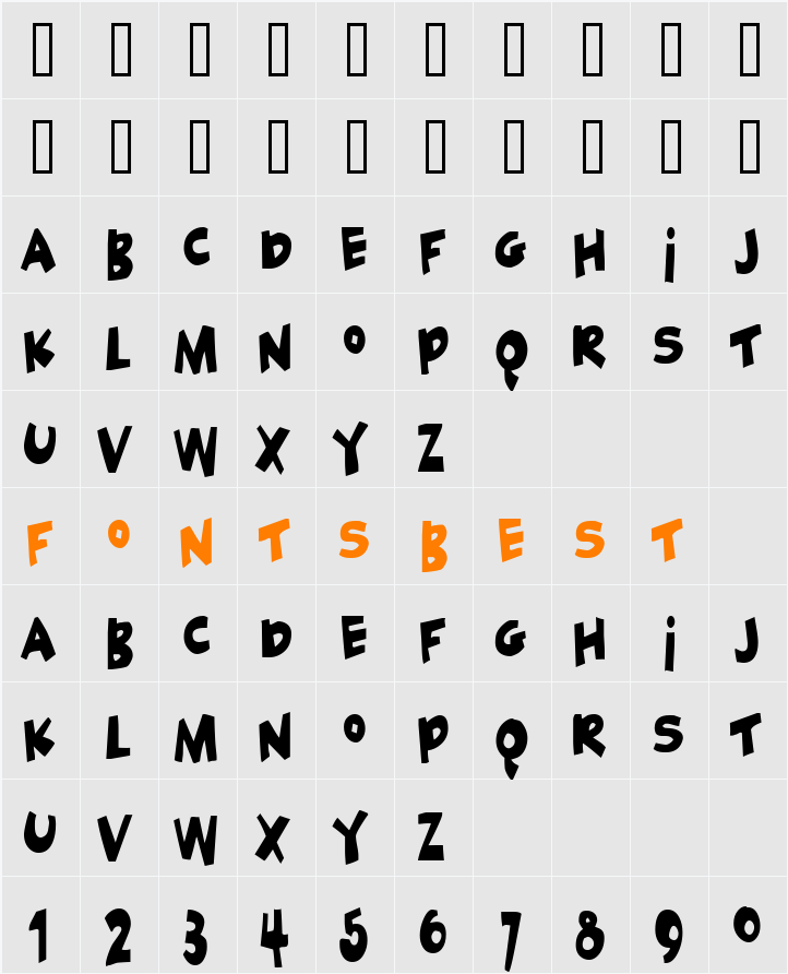 Geek a byte Character Map