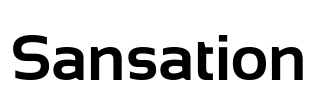 Sansation Font Image