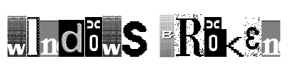 Windows Broken Font Image