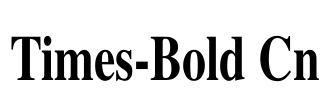 Times-Bold Cn