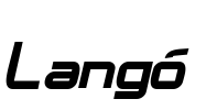 Langó Font Image