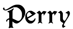 Perry Font Image
