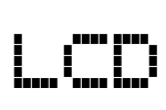 LCD Font Image