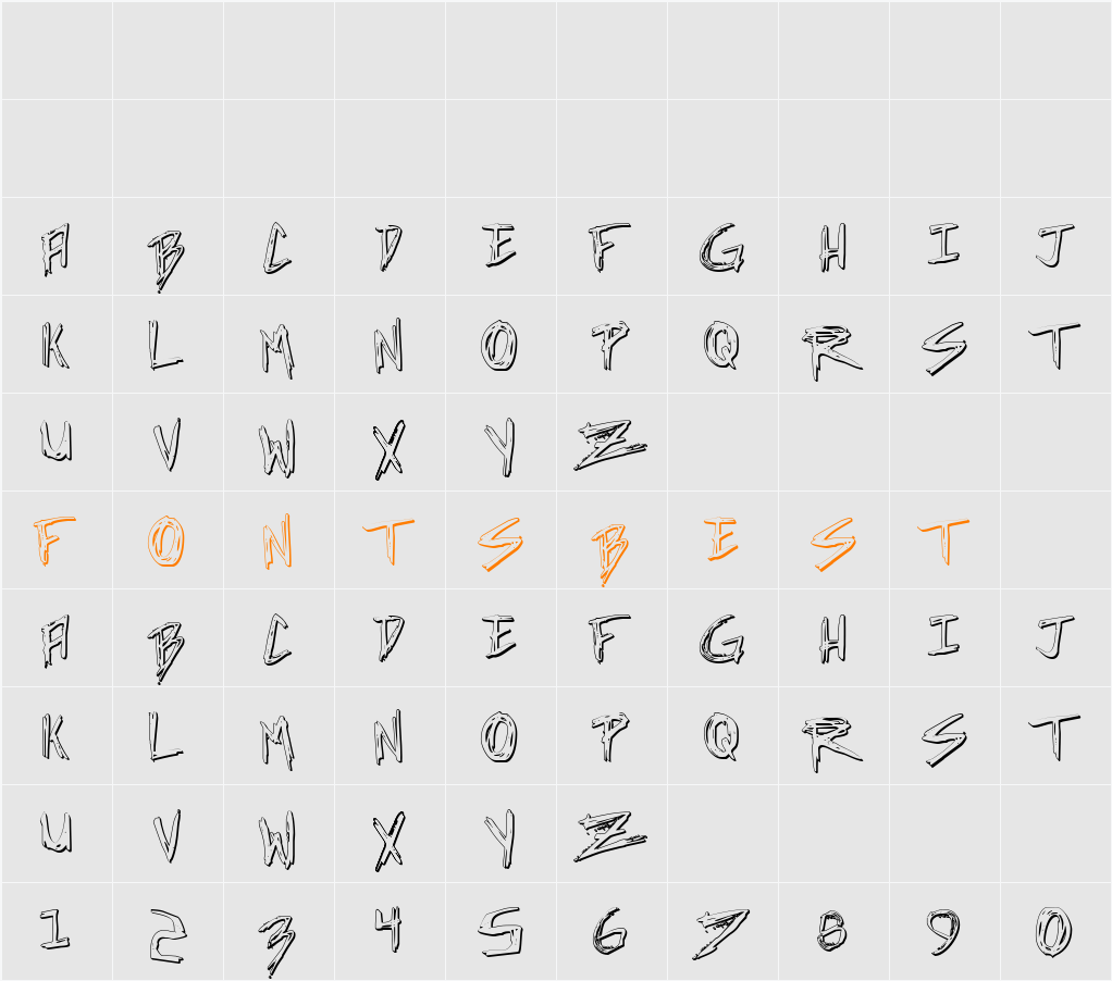 Incubus Shadow Character Map