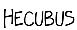 Hecubus Font Image