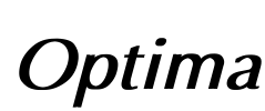 Optima Font Image