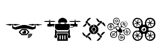 drone Font Image