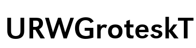 URWGroteskT