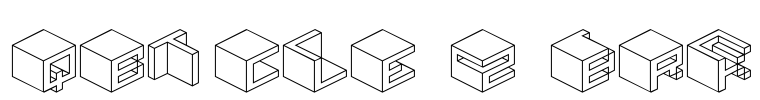 Qbicle 2 BRK Font Image